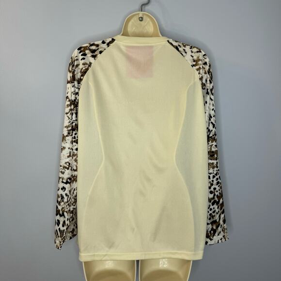 WhenSmokeClears  Camo Long Sleeve T-Shirt Spell out Pull-over Small - Picture 7 of 8